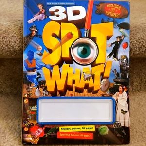 Nick Bryan & Rowan Summers 3D spot what hard cover book
